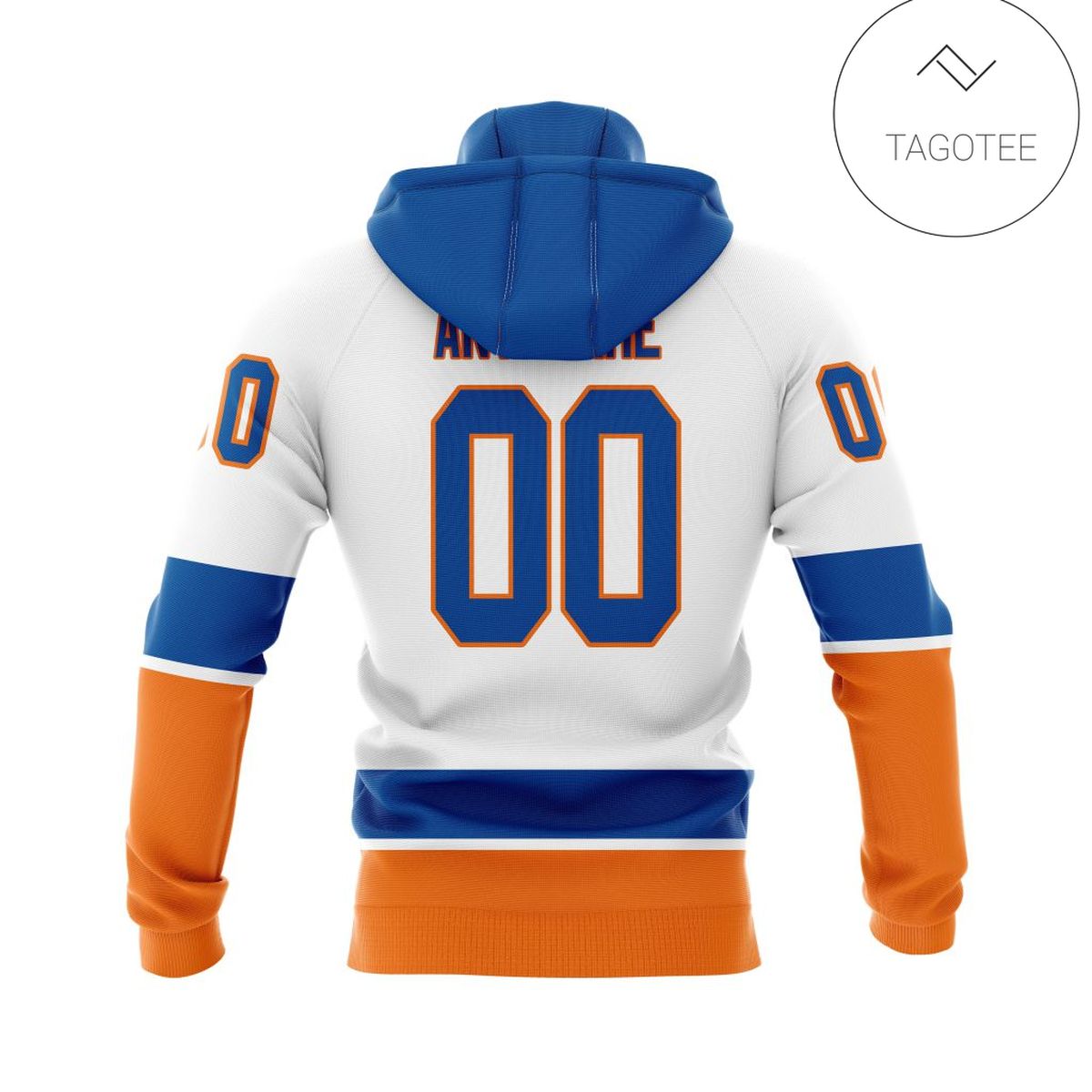 Personalized Name And Number New York Islanders With 50 Years Anniversary Mask Hoodie Personalized Name And Number New York Islanders With 50 Years Anniversary Mask Hoodie