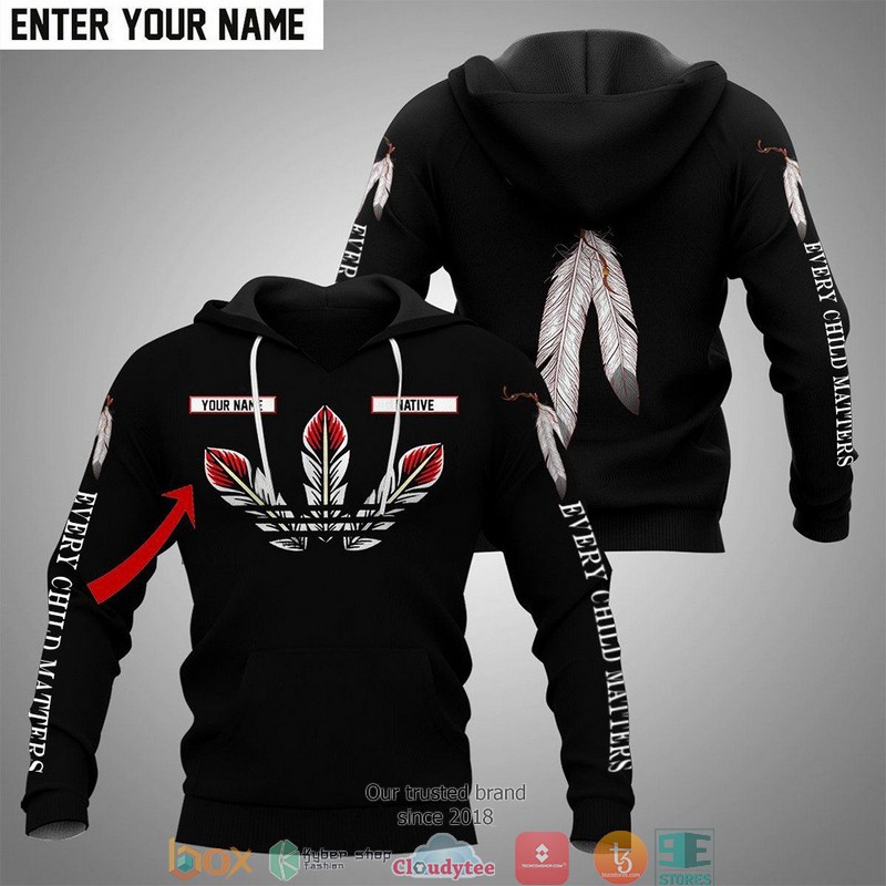 Personalized Name Every Child Matters Native 3D Hoodie Personalized Name Every Child Matters Native 3D Hoodie