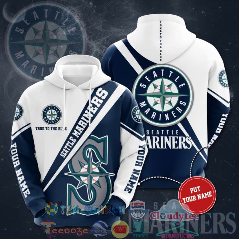 Personalized-Name-Mlb-Seattle-Mariners-True-To-The-Blue-Hoodie-3D-3