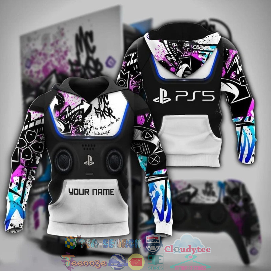 Personalized Name Playstation 5 Mcfixer 3D Hoodie Personalized Name Playstation 5 Mcfixer 3D Hoodie
