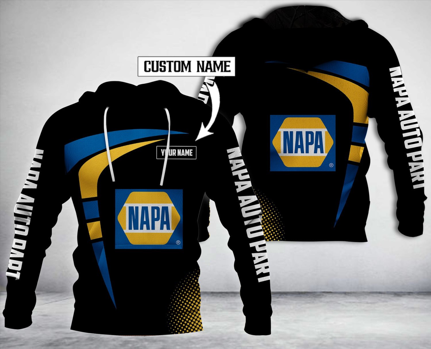 Personalized Napa Auto Part 3D Hoodie Personalized Napa Auto Part 3D Hoodie
