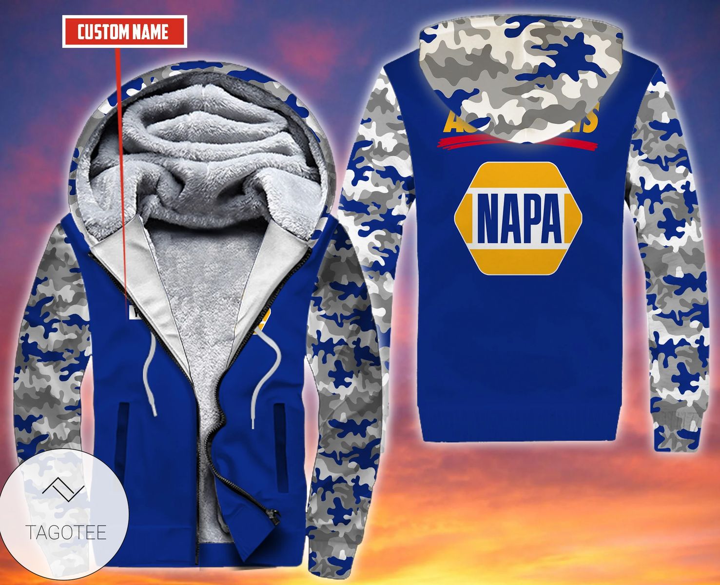 Personalized Napa Auto Part Fleece Hoodie Personalized Napa Auto Part Fleece Hoodie