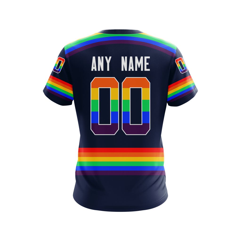 Personalized Nashville Predators Nhl Lgbt Pride 3D Shirt Personalized Nashville Predators Nhl Lgbt Pride 3D Shirt