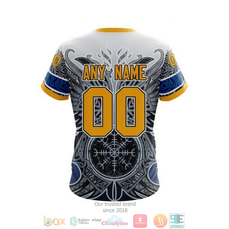 Personalized Nashville Predators Nhl Norse Viking Symbols Custom 3D Shirt Personalized Nashville Predators Nhl Norse Viking Symbols Custom 3D Shirt