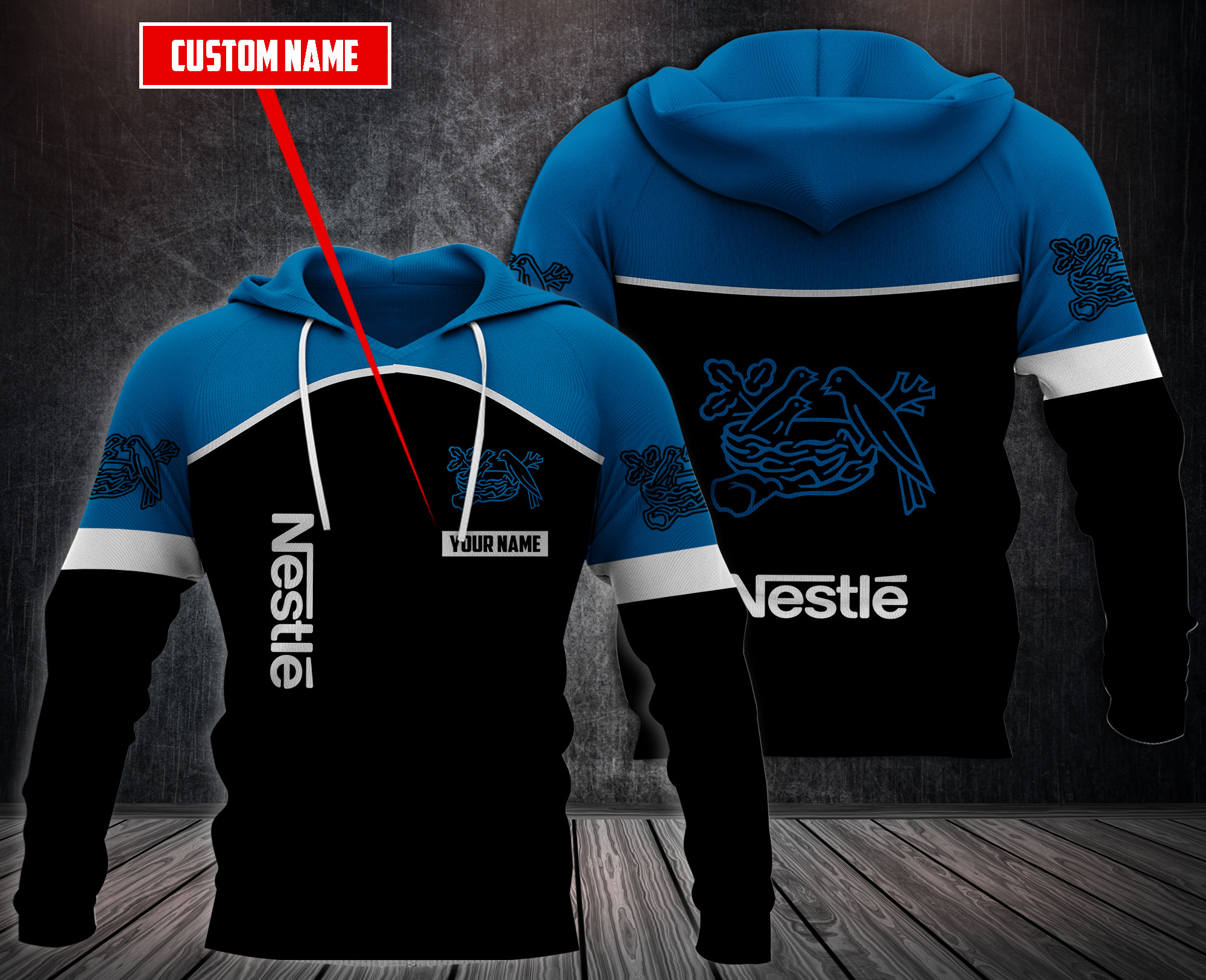 Personalized-Nestle-3D-Fleece-Hoodie-Hoodie-2