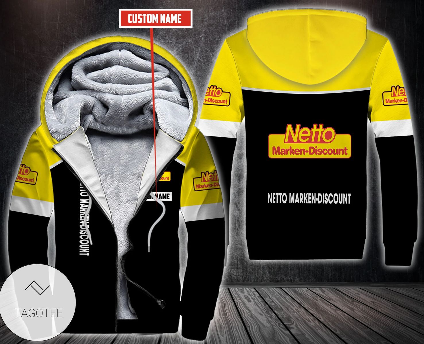 Personalized Netto Marken-Discount Fleece Hoodie Personalized Netto Marken-Discount Fleece Hoodie