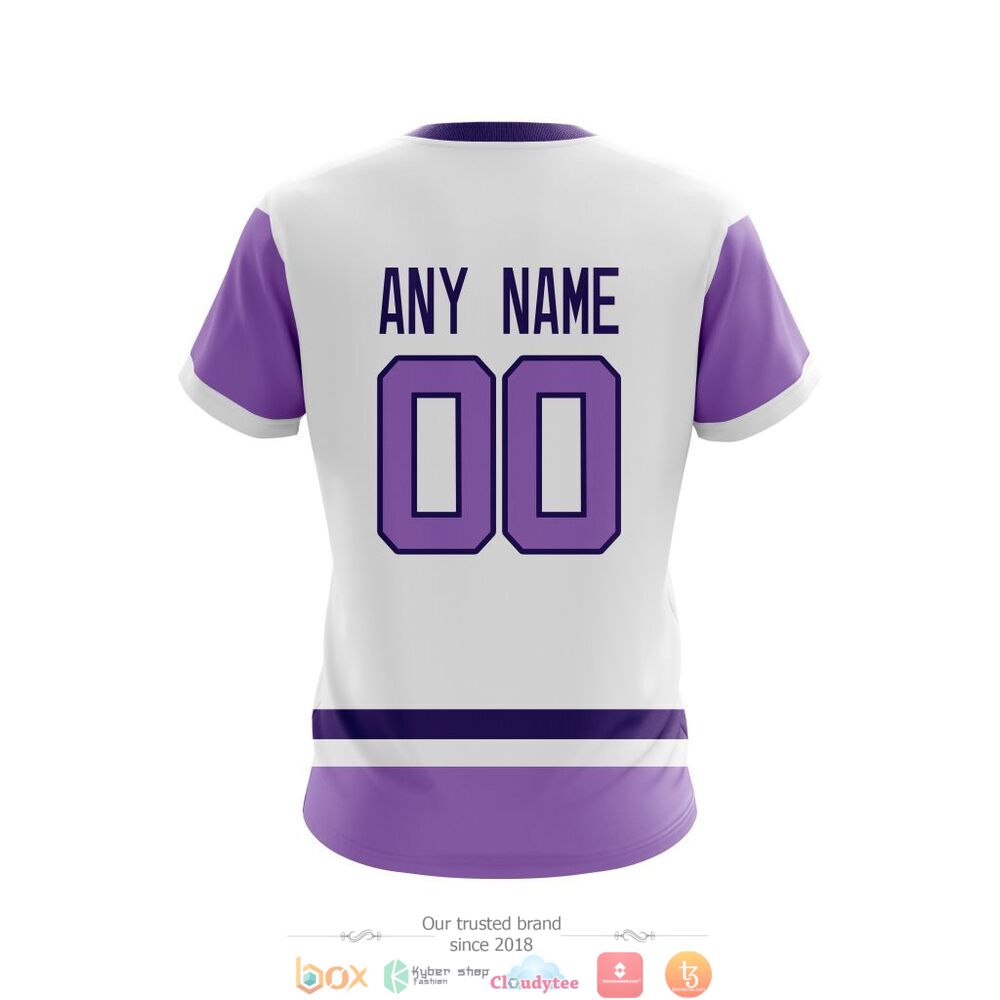 Personalized New Jersey Devils Nhl Hockey Fight Cancer Custom 3D Shirt Personalized New Jersey Devils Nhl Hockey Fight Cancer Custom 3D Shirt