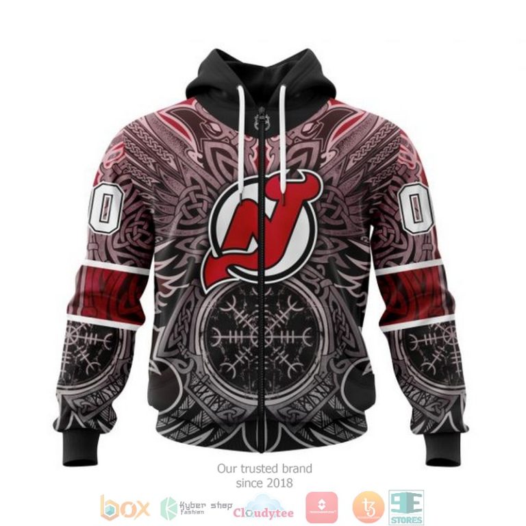 Personalized-New-Jersey-Devils-Nhl-Norse-Viking-Symbols-Custom-3D-Shirt-Hoodie-2