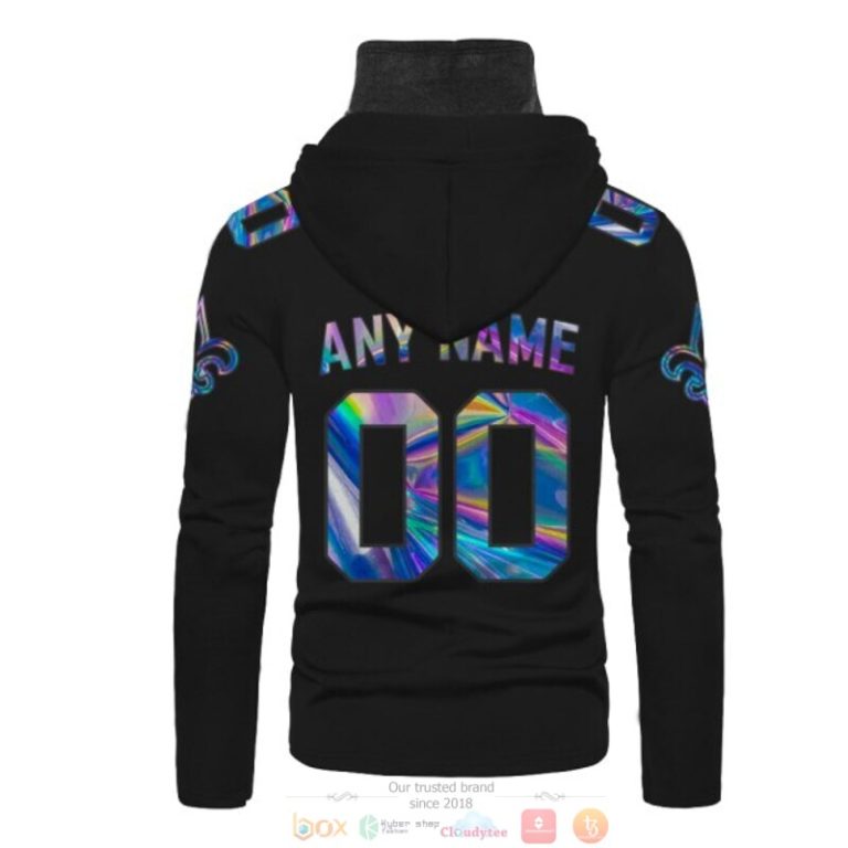 Personalized-New-Orleans-Saints-Black-Hologram-Nfl-Custom-3D-Hoodie-Mask-3