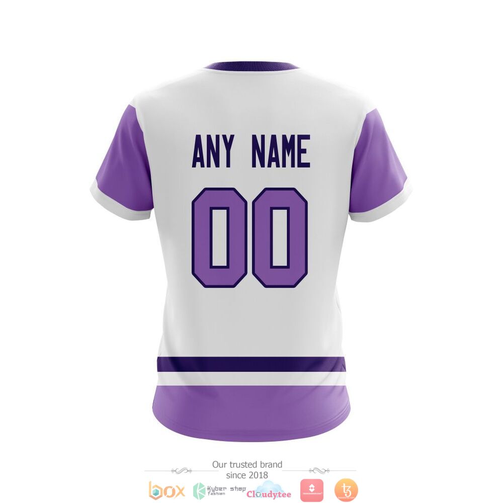 Personalized New York Islanders Nhl Hockey Fight Cancer Custom 3D Shirt Personalized New York Islanders Nhl Hockey Fight Cancer Custom 3D Shirt