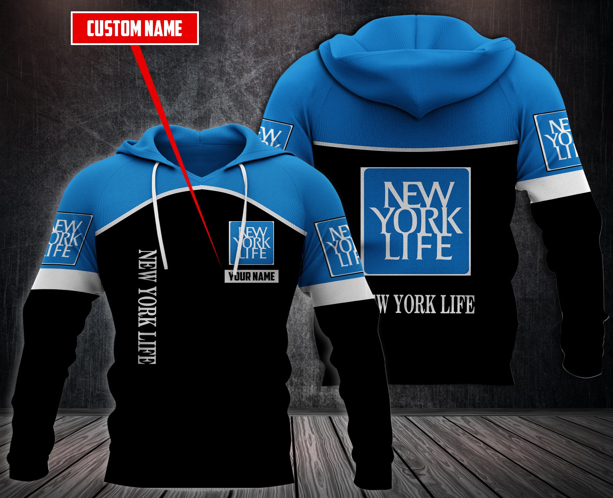 Personalized-New-York-Life-Custom-Hoodie-Fleece-Hoodie-2