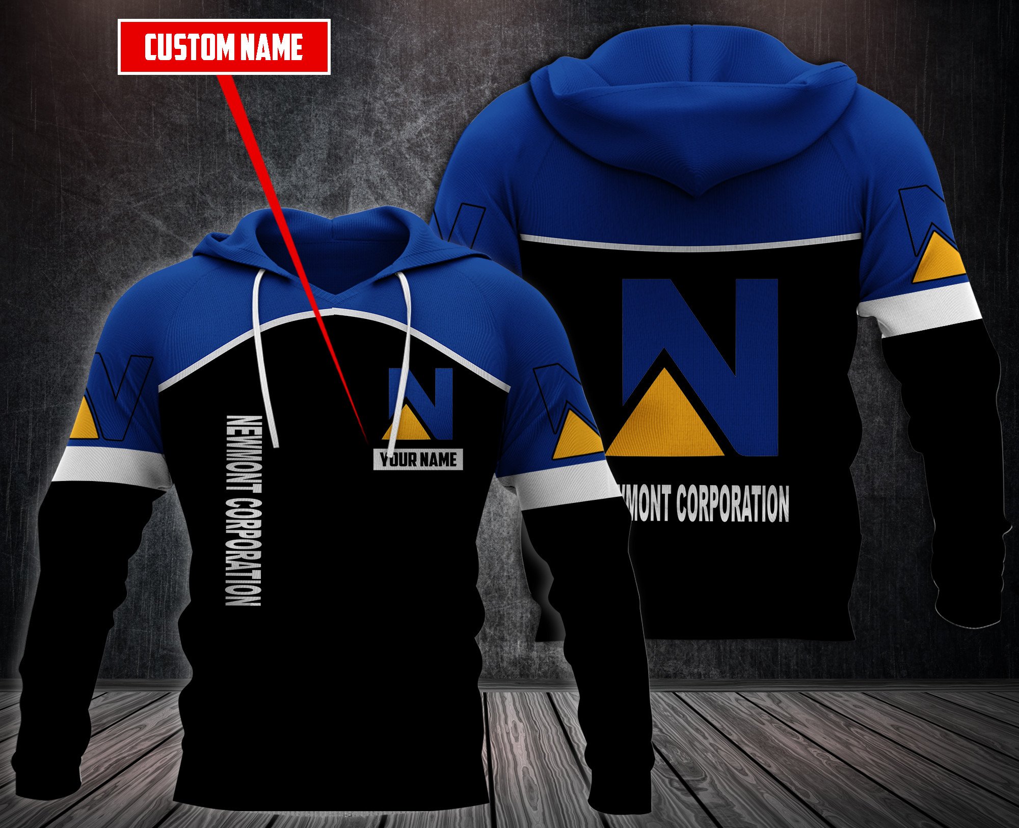Personalized-Newmont-Corporation-Custom-Hoodie-Fleece-Hoodie-2