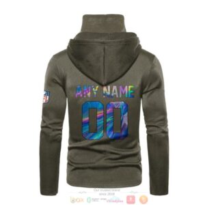 Personalized Nfl Arizona Cardinals Dark Green Custom 3D Hoodie Mask
