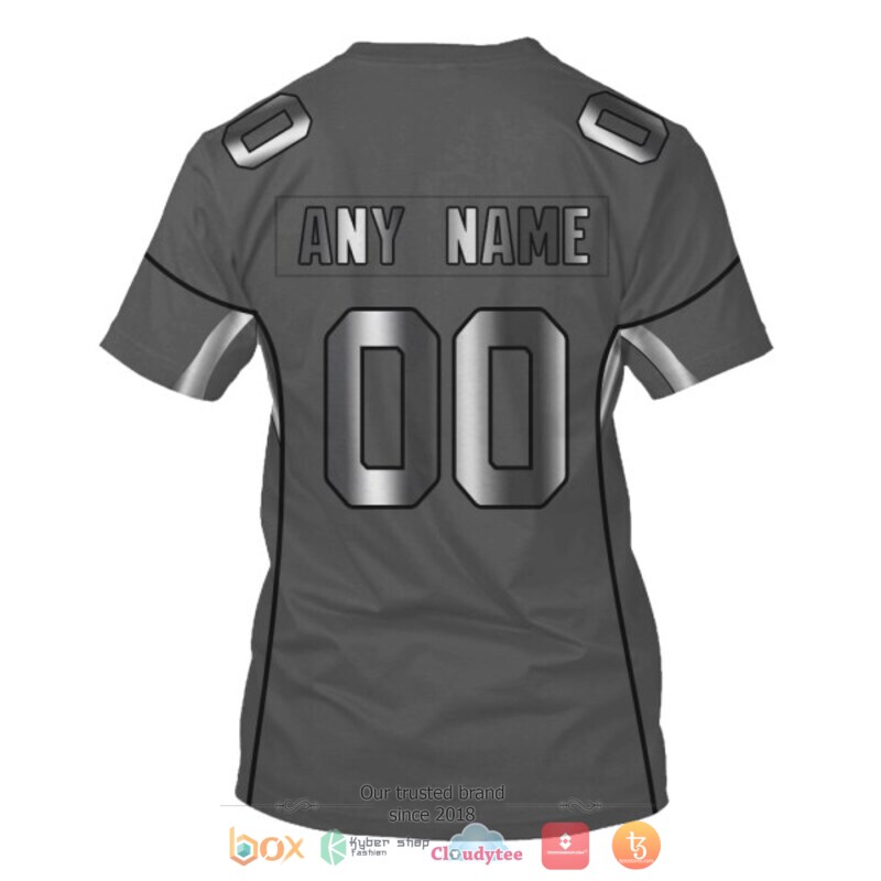Personalized Nfl Arizona Cardinals Dark Grey Custom 3D Shirt Personalized Nfl Arizona Cardinals Dark Grey Custom 3D Shirt