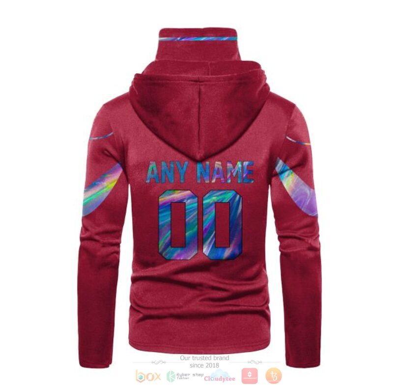 Personalized Nfl Arizona Cardinals Red Custom 3D Hoodie Mask Personalized Nfl Arizona Cardinals Red Custom 3D Hoodie Mask