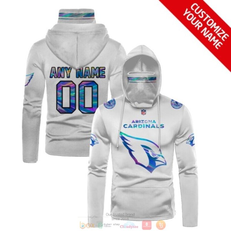 Personalized-Nfl-Arizona-Cardinals-White-Custom-3D-Hoodie-Mask-1