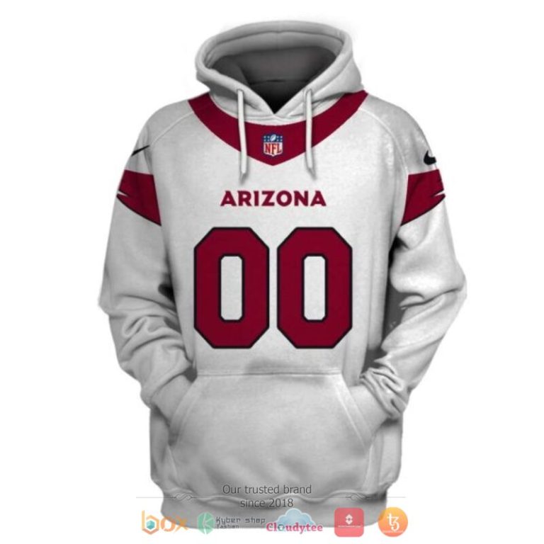 Personalized-Nfl-Arizona-Cardinals-White-Custom-3D-Shirt-Hoodie-3