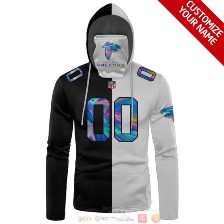 Personalized-Nfl-Atlanta-Falcons-Black-White-Custom-3D-Hoodie-Mask-2