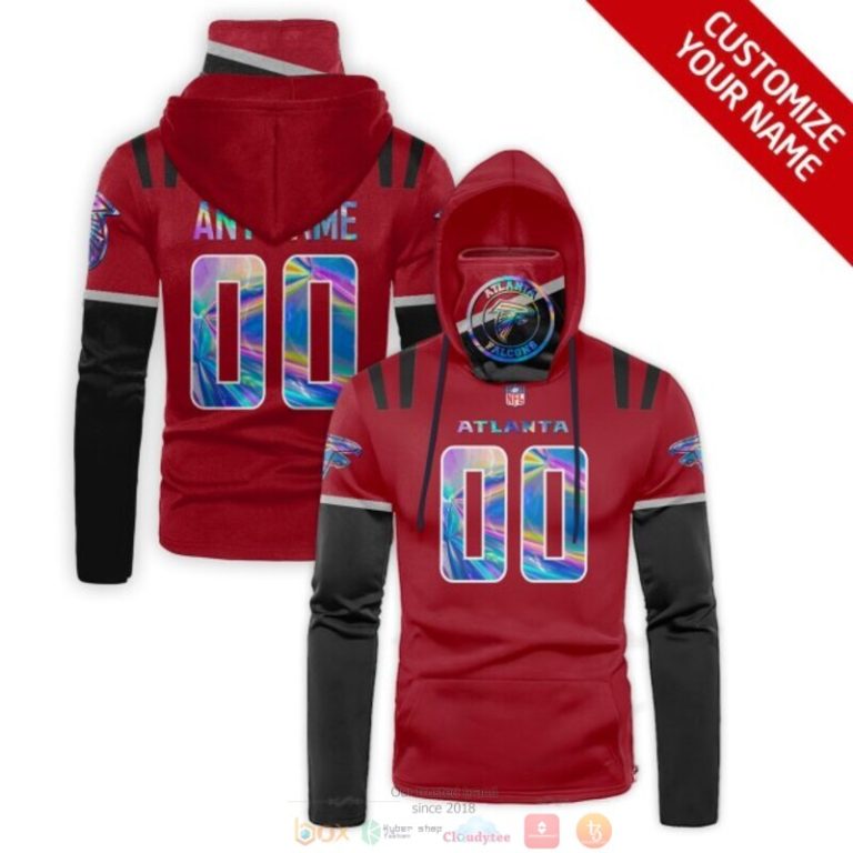 Personalized-Nfl-Atlanta-Falcons-Red-Black-Custom-3D-Hoodie-Mask-1
