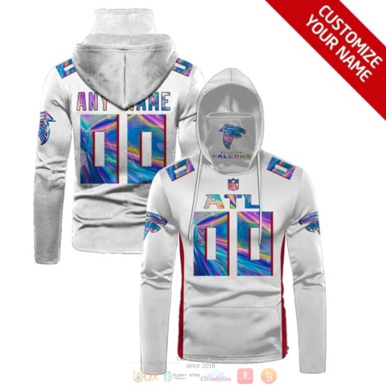 Personalized-Nfl-Atlanta-Falcons-White-Hologram-Custom-3D-Hoodie-Mask-1