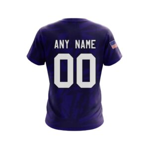Personalized Nfl Baltimore Ravens American Flag 3D Shirt