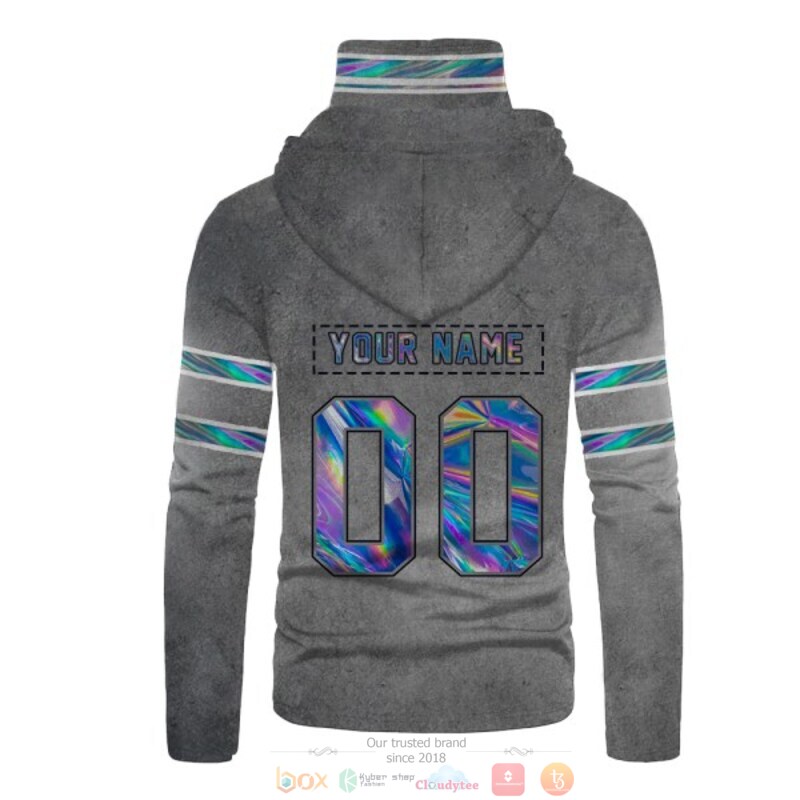 Personalized Nfl Buffalo Bills Grey Custom 3D Hoodie Mask Personalized Nfl Buffalo Bills Grey Custom 3D Hoodie Mask