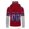 Personalized Nfl Buffalo Bills Red White Custom 3D Hoodie Mask