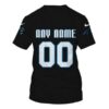 Personalized Nfl Carolina Panthers Black 3D Shirt