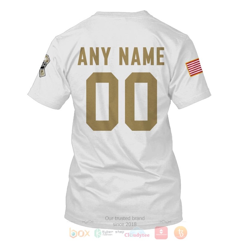 Personalized Nfl Chicago Bears Salute To Service White 3D Hoodie Personalized Nfl Chicago Bears Salute To Service White 3D Hoodie