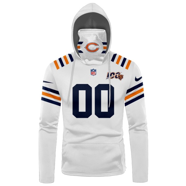 Personalized-Nfl-Chicago-Bears-White-3D-Hoodie-Mask-2