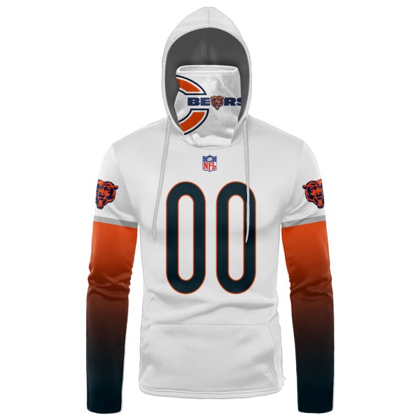 Personalized-Nfl-Chicago-Bears-White-Orange-3D-Hoodie-Mask-2