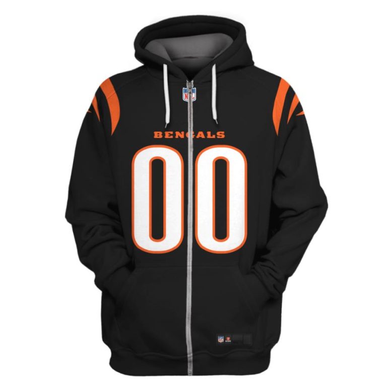 Personalized-Nfl-Cincinnati-Bengals-Black-3D-Shirt-Hoodie-2
