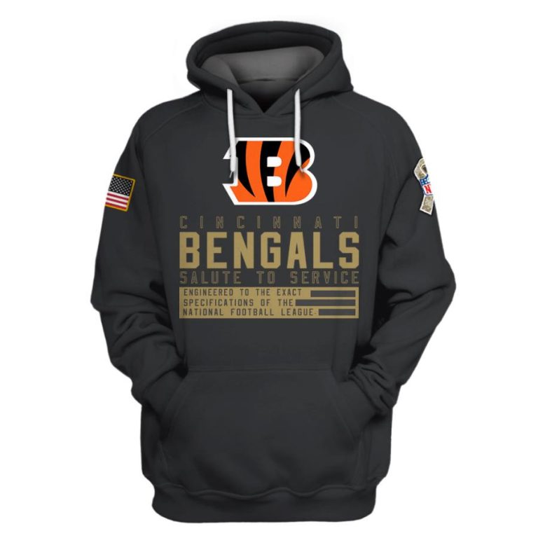 Personalized-Nfl-Cincinnati-Bengals-Black-Salute-To-Service-3D-Shirt-Hoodie-3