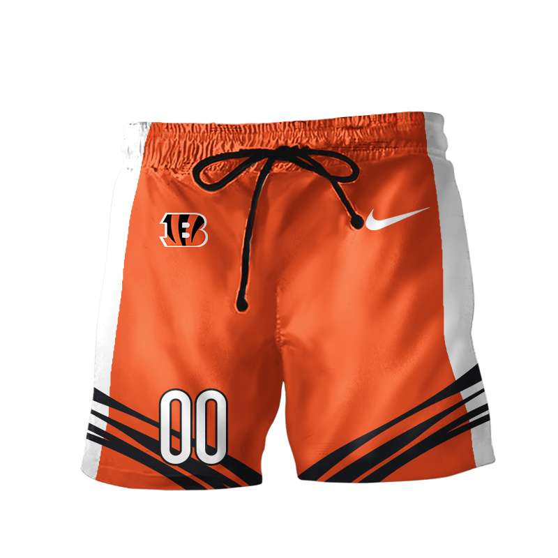 Personalized Nfl Cincinnati Bengals Nike Black Orange 3D Shirt Personalized Nfl Cincinnati Bengals Nike Black Orange 3D Shirt
