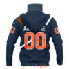 Personalized Nfl Cincinnati Bengals Nike Navy 3D Hoodie Mask
