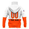 Personalized Nfl Cincinnati Bengals Nike Orange 3D Hoodie Mask