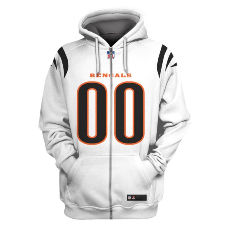 Personalized-Nfl-Cincinnati-Bengals-White-3D-Shirt-Hoodie-2