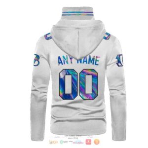 Personalized Nfl Cincinnati Bengals White Hologram Color Hoodie Mask