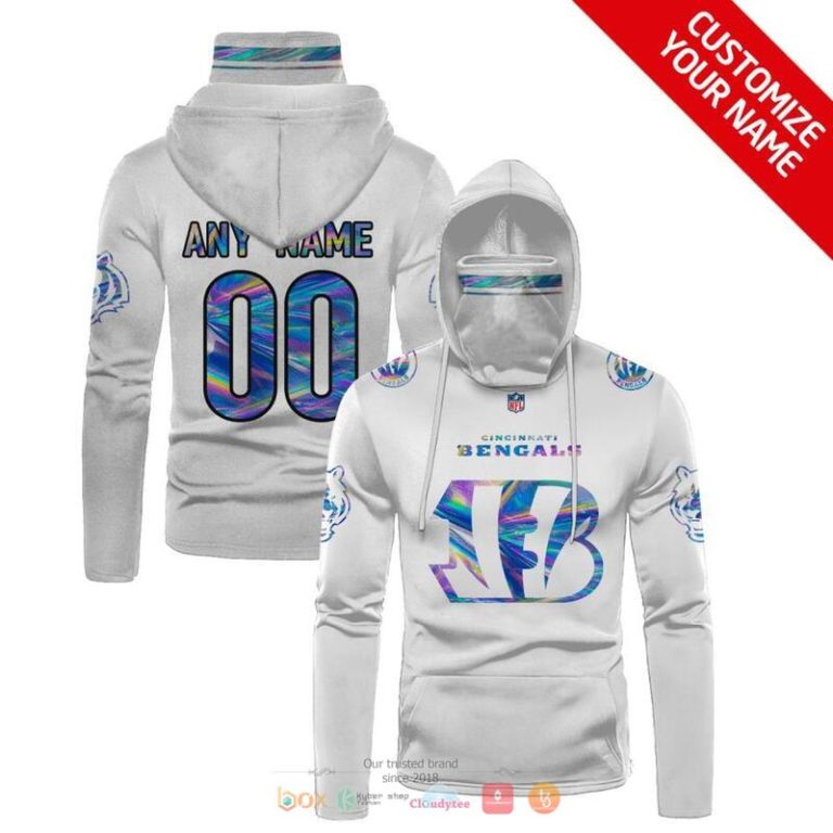 Personalized-Nfl-Cincinnati-Bengals-White-Hologram-Hoodie-Mask-1