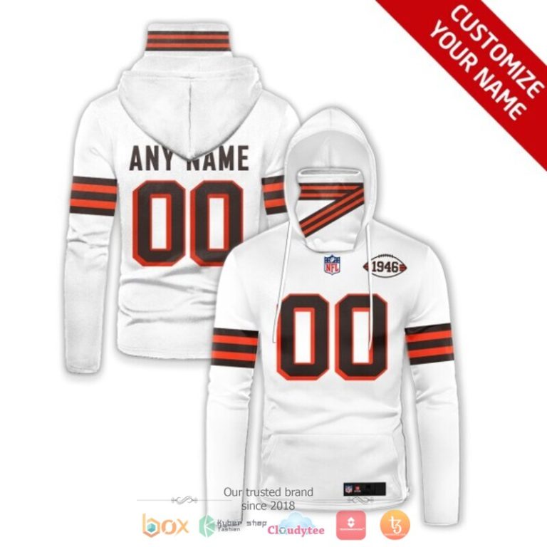 Personalized-Nfl-Cleveland-Browns-1946-White-Custom-Hoodie-Mask-1