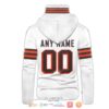 Personalized Nfl Cleveland Browns 1946 White Custom Hoodie Mask