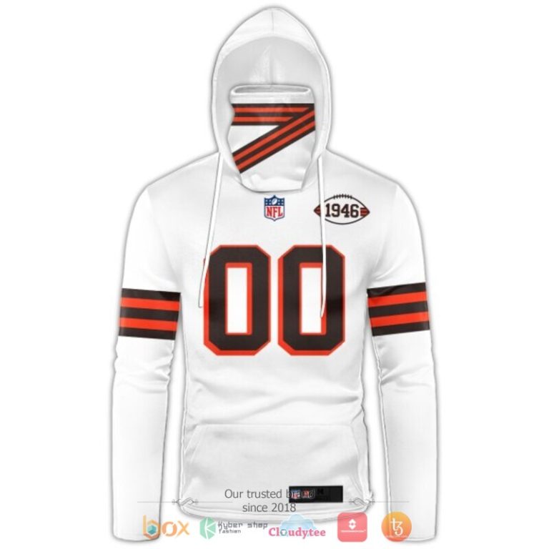 Personalized-Nfl-Cleveland-Browns-1946-White-Custom-Hoodie-Mask-2