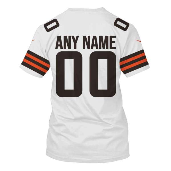 Personalized Nfl Cleveland Browns 3D Shirt Personalized Nfl Cleveland Browns 3D Shirt