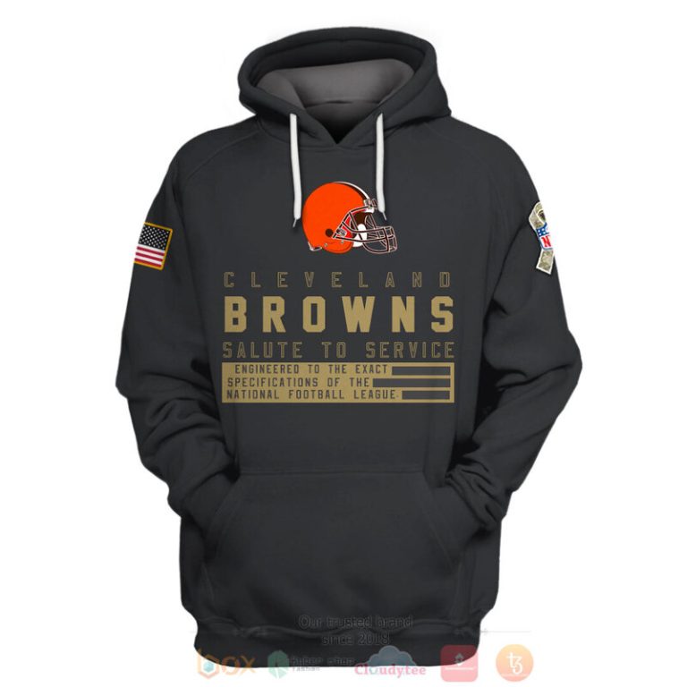 Personalized-Nfl-Cleveland-Browns-Salute-To-Service-Black-3D-Hoodie-Shirt-3