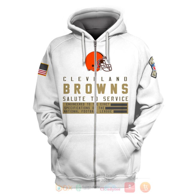 Personalized-Nfl-Cleveland-Browns-Salute-To-Service-White-3D-Hoodie-Shirt-2
