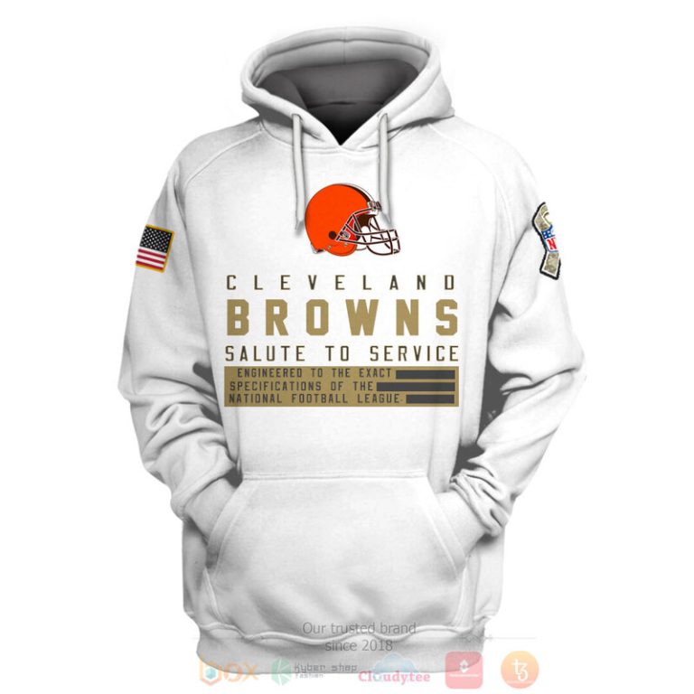 Personalized-Nfl-Cleveland-Browns-Salute-To-Service-White-3D-Hoodie-Shirt-3