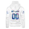 Personalized Nfl Cleveland Browns White Custom 3D Hoodie Mask