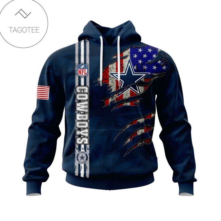 Personalized-Nfl-Dallas-Cowboys-Name-Number-With-United-States-Flag-Hoodie-1
