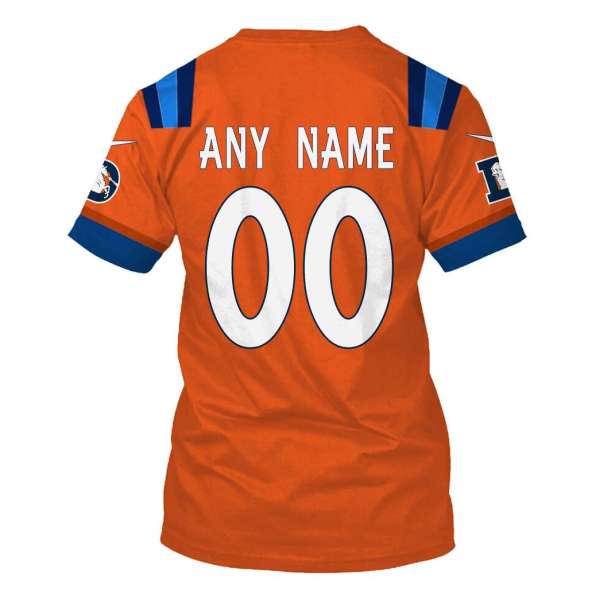 Personalized Nfl Dallas Cowboys Orange 3D Shirt Personalized Nfl Dallas Cowboys Orange 3D Shirt