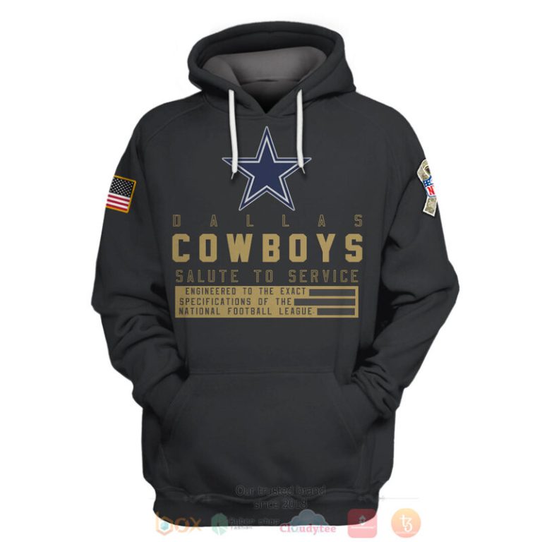 Personalized-Nfl-Dallas-Cowboys-Salute-To-Service-Black-3D-Hoodie-Shirt-3